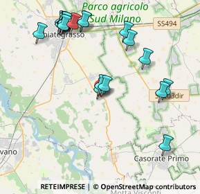 Mappa Via Dante Alighieri, 20081 Morimondo MI, Italia (4.5815)