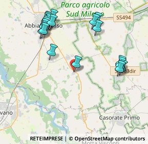 Mappa Via Dante Alighieri, 20081 Morimondo MI, Italia (4.6645)