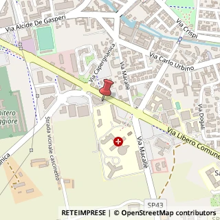 Mappa Via Libero Comune, 12, 26013 Crema, Cremona (Lombardia)