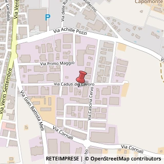 Mappa Via Caduti Del Lavoro, 60, 25013 Carpenedolo, Brescia (Lombardia)