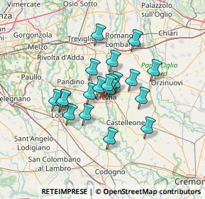 Mappa Via Capergnanica, 26010 Crema CR, Italia (9.854)