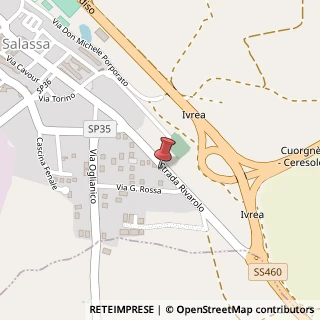 Mappa Strada Rivarolo, 36, 10080 Salassa, Torino (Piemonte)