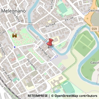 Mappa Via Rickenbach, 3, 20077 Melegnano, Milano (Lombardia)