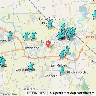 Mappa Via Torrione San Lorenzo, 26013 Crema CR, Italia (2.5095)