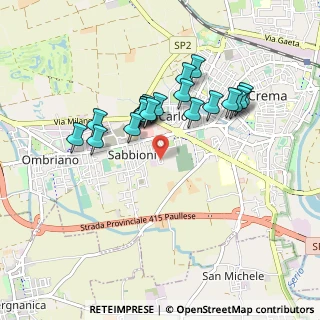 Mappa Via Torrione San Lorenzo, 26013 Crema CR, Italia (0.78)