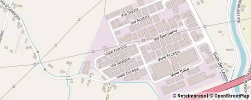 Mappa Ponte San Nicolò