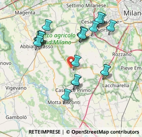 Mappa Via Silvio Pellico, 20088 Rosate MI, Italia (7.784)