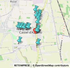 Mappa Via Cecco Angiolieri, 37060 Castel D'Azzano VR, Italia (0.653)