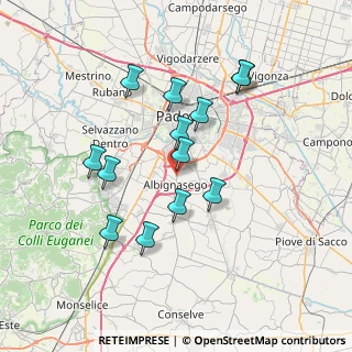 Mappa Ferri, 35020 Albignasego PD, Italia (6.64)