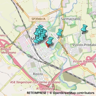 Mappa Piazza F.lli, 20077 Melegnano MI, Italia (0.64056)