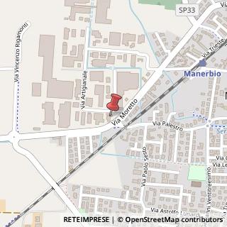Mappa Via Artigianale, 1, 25025 Manerbio, Brescia (Lombardia)