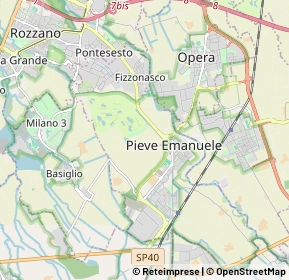 Mappa 20072 Pieve Emanuele MI, Italia (2.0665)