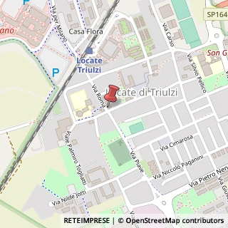 Mappa Via Giardino, 1, 20085 Locate di Triulzi, Milano (Lombardia)