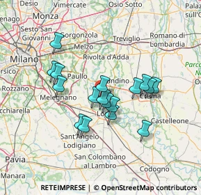 Mappa Via Bravi Don Luigi, 26811 Boffalora d'Adda LO, Italia (11.34529)