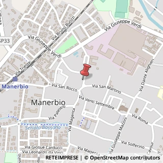 Mappa Via Matteotti Giacomo, 15, 25025 Manerbio, Brescia (Lombardia)