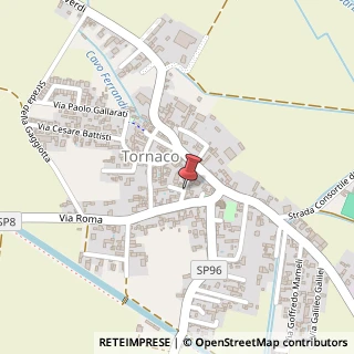 Mappa Via Francesco Girella, 2, 28070 Tornaco, Novara (Piemonte)
