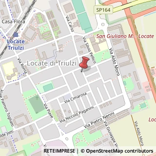 Mappa Via Giuseppe Verdi, 12, 20085 Locate di Triulzi, Milano (Lombardia)