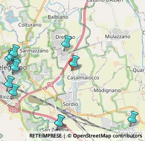 Mappa Via Colombera, 26831 Casalmaiocco LO, Italia (3.0025)