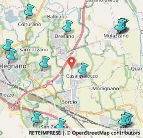 Mappa Via Colombera, 26831 Casalmaiocco LO, Italia (3.2)