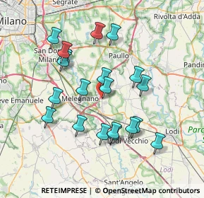 Mappa SP159 Km 2, 26831 Casalmaiocco LO, Italia (6.9435)