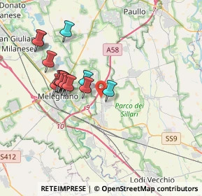 Mappa SP159 Km 2, 26831 Casalmaiocco LO, Italia (3.46154)