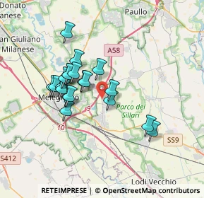 Mappa SP159 Km 2, 26831 Casalmaiocco LO, Italia (2.9405)