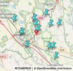 Mappa SP159 Km 2, 26831 Casalmaiocco LO, Italia (3.69214)