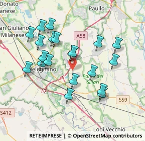 Mappa SP159 Km 2, 26831 Casalmaiocco LO, Italia (3.605)