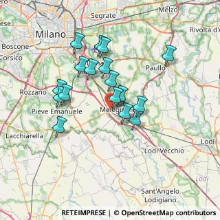Mappa SP Binasco, 20077 Melegnano MI, Italia (6.22588)