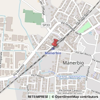 Mappa Viale Stazione, 40, 25025 Manerbio, Brescia (Lombardia)