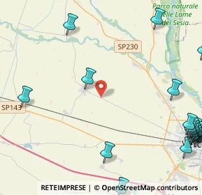 Mappa Strada Provinciale, 13047 Olcenengo VC, Italia (6.983)