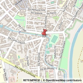 Mappa Via Piacenza,  9, 29100 Crema, Cremona (Lombardia)