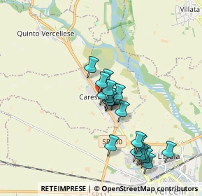 Mappa SS 230 Via Vercelli, 13030 Caresanablot VC (1.598)