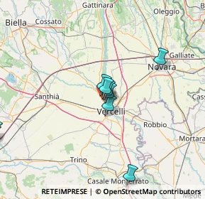 Mappa SS 230 Via Vercelli, 13030 Caresanablot VC (23.94714)