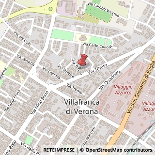 Mappa Via Torino, 2A, 37069 Villafranca di Verona, Verona (Veneto)