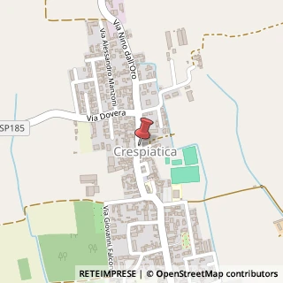 Mappa Via Dall'Oro Nino, 4, 26835 Crespiatica, Lodi (Lombardia)