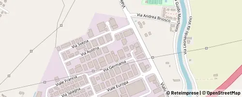 Mappa Ponte San Nicolò