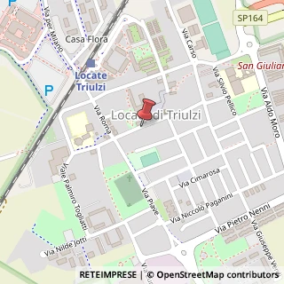 Mappa Via Giardino, 42, 20085 Locate di Triulzi, Milano (Lombardia)