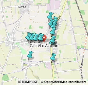 Mappa Via Savonarola, 37060 Castel D'Azzano VR, Italia (0.5665)