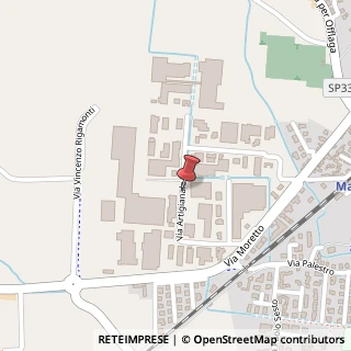 Mappa Via Artigianale,  13, 25025 Manerbio, Brescia (Lombardia)
