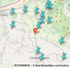 Mappa Via Risaie, 36045 Lonigo VI, Italia (5.02467)