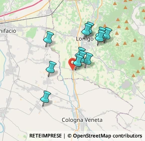 Mappa Via Risaie, 36045 Lonigo VI, Italia (2.85917)