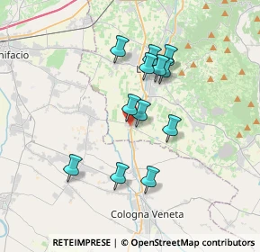 Mappa Via Risaie, 36045 Lonigo VI, Italia (2.9875)