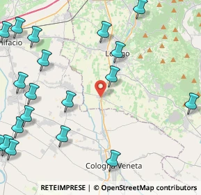 Mappa Via Risaie, 36045 Lonigo VI, Italia (6.2645)