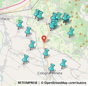 Mappa Via Risaie, 36045 Lonigo VI, Italia (4.087)