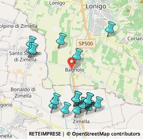 Mappa Via Risaie, 36045 Lonigo VI, Italia (2.2355)