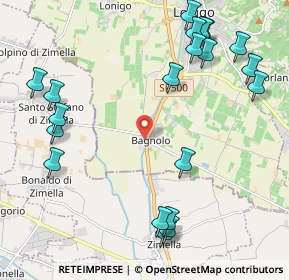 Mappa Via Risaie, 36045 Lonigo VI, Italia (2.6645)