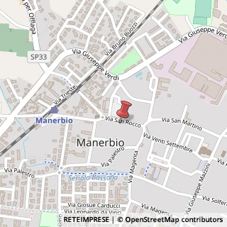 Mappa Via San Rocco, 15, 25025 Manerbio, Brescia (Lombardia)