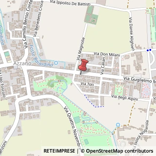 Mappa Via Marconi, 81H, 37060 Castel d'Azzano, Verona (Veneto)