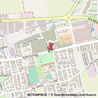 Mappa Viale Europa, 26, 26013 Crema, Cremona (Lombardia)